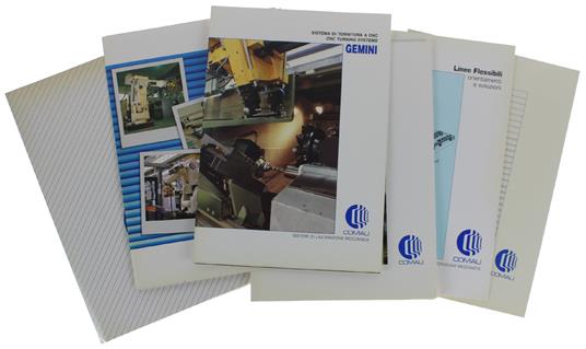COMAU. Sistemi Automatici Integrati di Produzione per l'Industria Metalmeccanica - COMAU S.p.A., - 1987 - copertina