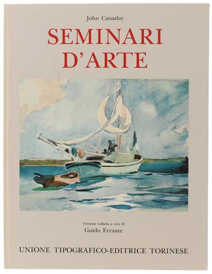 SEMINARI D'ARTE. Decimo Quaderno: LE TECNICHE. Acquerello, Pastello, Stampe - copertina