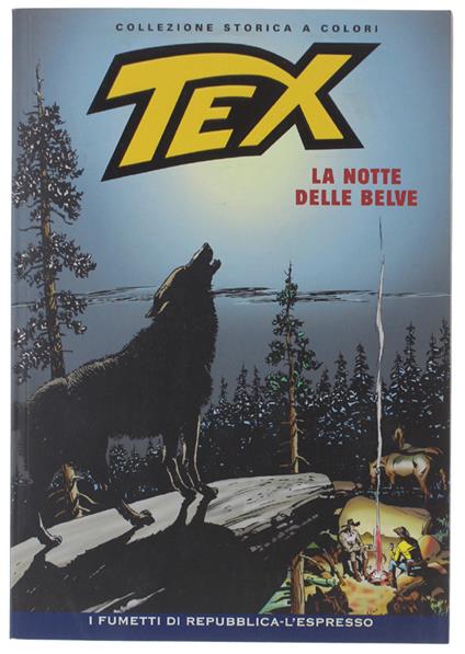 Tex - La Notte Delle Belve - copertina