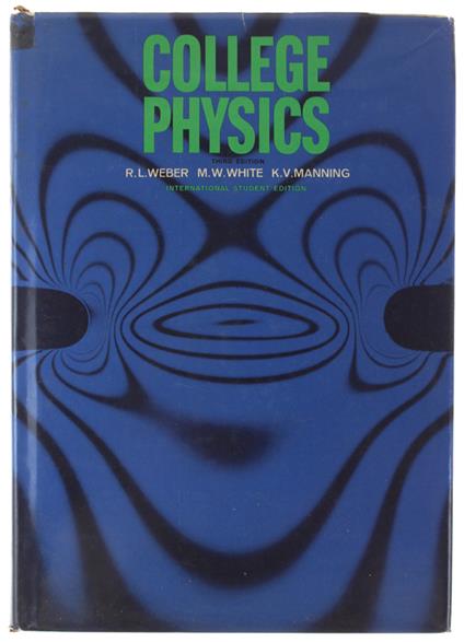 COLLEGE PHYSICS. Third edition (International Student Edition) - copertina