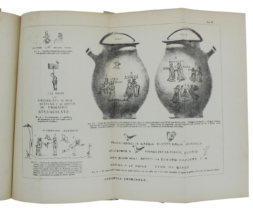 PALIMSESTI DEL CARCERE. Raccolta unicamente destinata agli uomini di scienza. Con tavole
