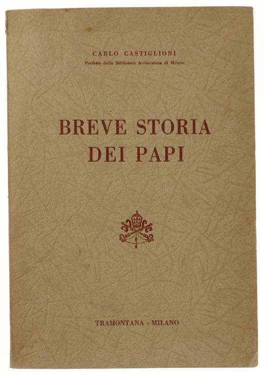 Breve Storia Dei Papi - copertina