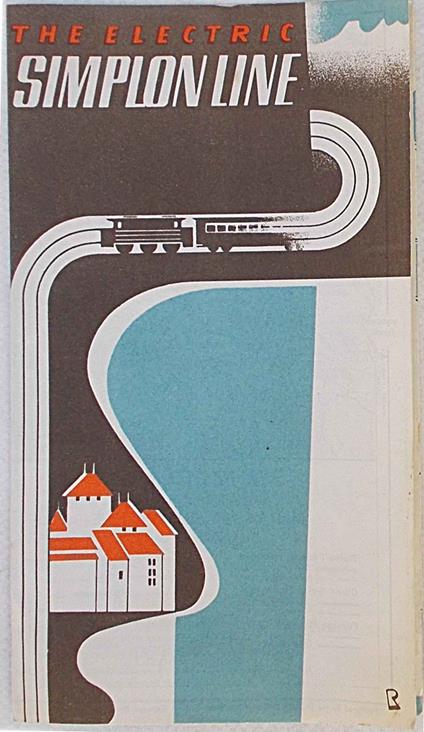 The electric Simplon Line and her international railways connections - copertina