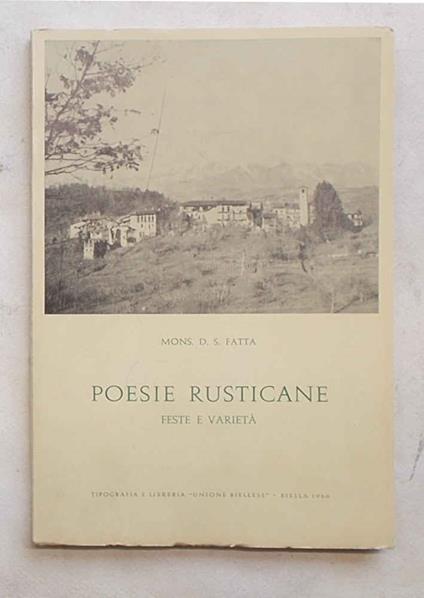 Poesie rusticane feste e varietà - copertina