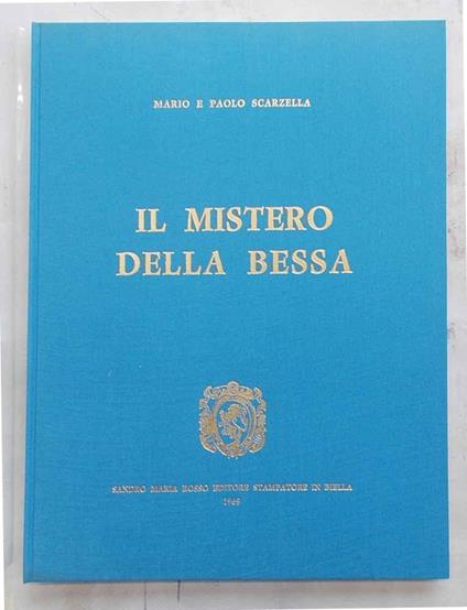 Il mistero della Bessa - copertina