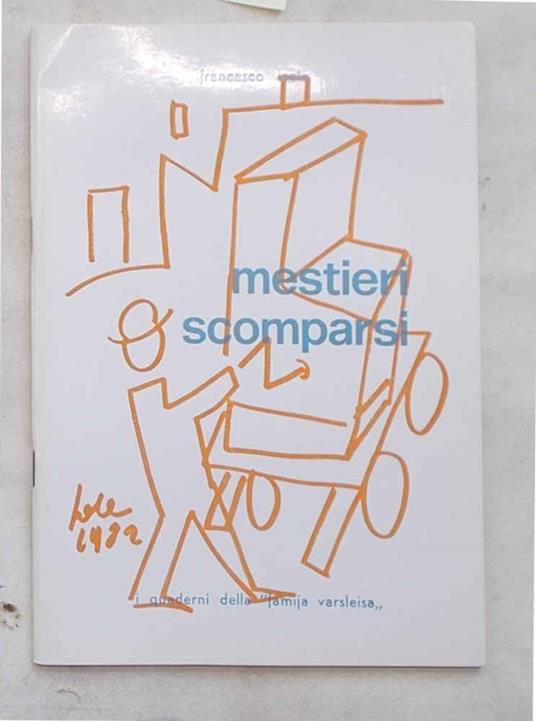 Mestieri scomparsi - Francesco Mele - copertina
