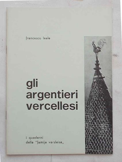 Gli argentieri vercellesi - Francesco Mele - copertina