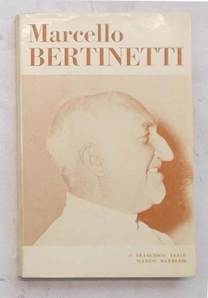 Marcello Bertinetti - copertina