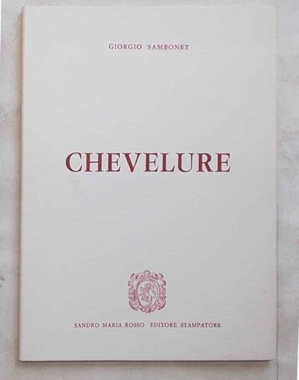 Chevelure - Giorgio Sambonet - copertina