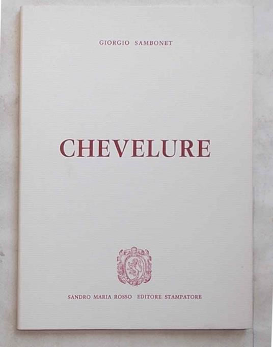 Chevelure - Giorgio Sambonet - copertina
