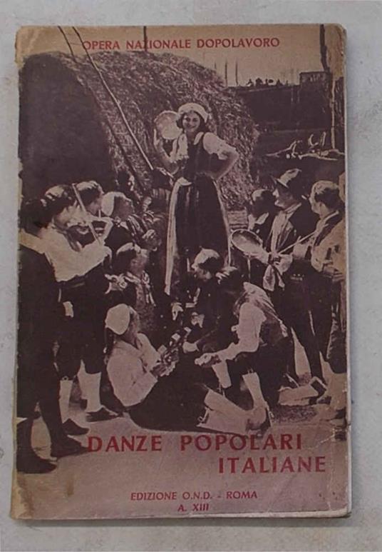 Danze popolari italiane - copertina
