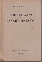 L' importanza di essere onesto