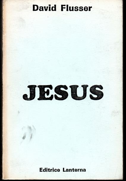 Jesus - David Flusser - copertina