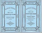Architettura italiana. I. Pelasgica, Etrusca, Italo-greca, Romana. II. Medievale, del Rinascimento del Cinqucento, Barocca. del Settecento e contemporanea