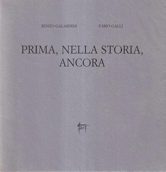 Prima, nella storia, ancora - copertina