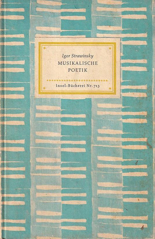 Musikalische Poetik - copertina