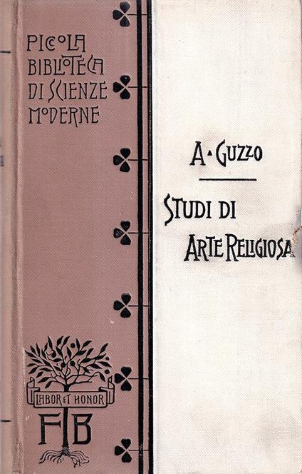 Studi di arte religiosa - Augusto Guzzo - copertina