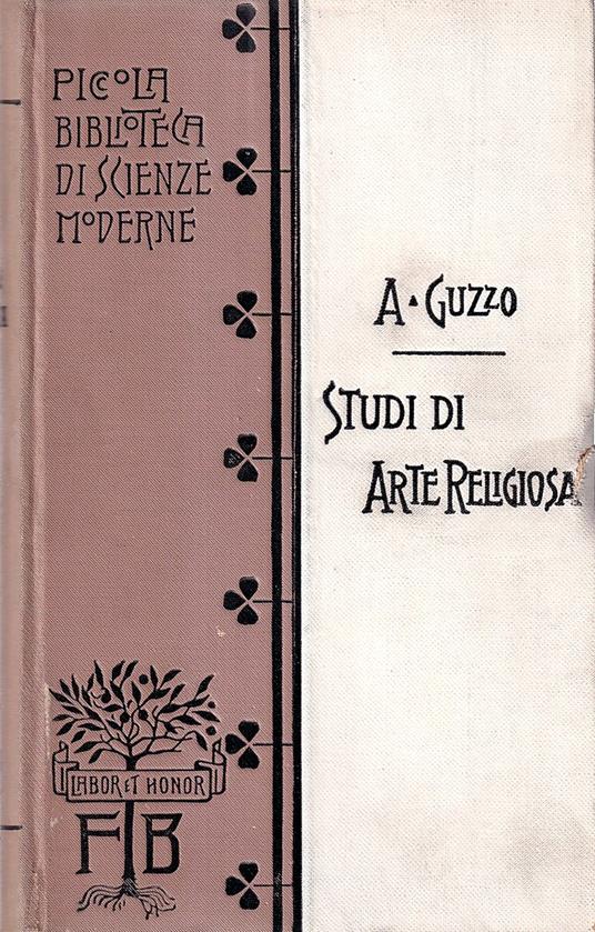 Studi di arte religiosa - Augusto Guzzo - copertina