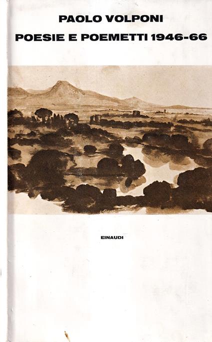 Poesie e poemetti 1946-66 - Paolo Volponi - copertina