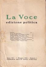 La Voce. Edizione politica - anno VII, n. 1, 7 maggio 1915