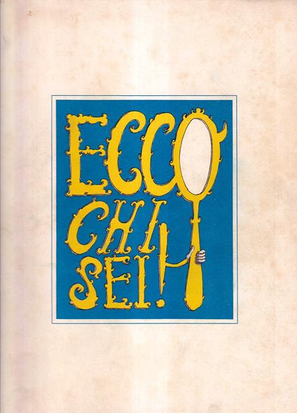 Ecco chi sei! Il gioco del carattere - copertina