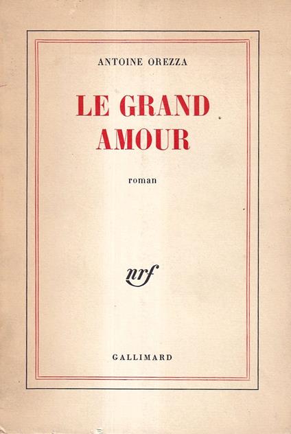 Le grand amour - copertina