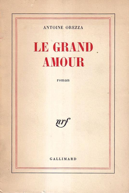 Le grand amour - copertina