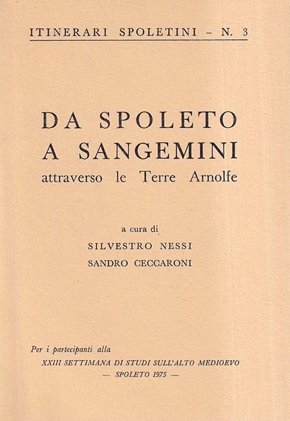 Da Spoleto a Sangemini attraverso le Terre Arnolfe - copertina