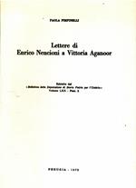 Lettere Di Enrico Nencioni a Vittoria Aganoor Rossi