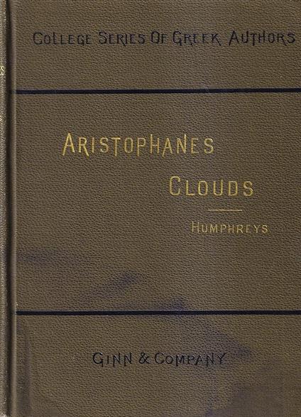 Clouds - Aristofane - copertina