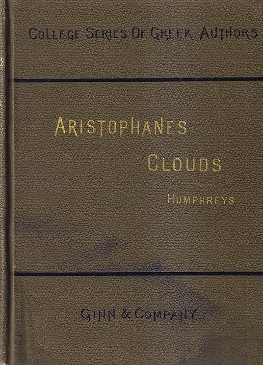 Clouds - Aristofane - copertina