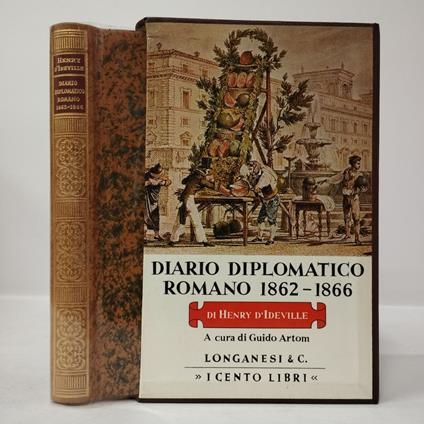Diario diplomatico romano (1862-1866) - Henry D'Ideville - copertina