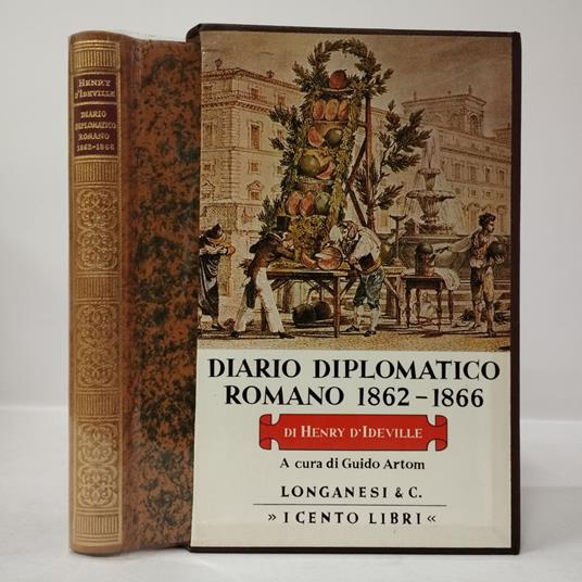 Diario diplomatico romano (1862-1866) - Henry D'Ideville - copertina