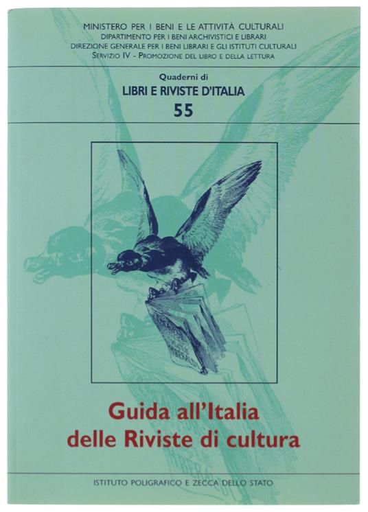 Guida All'Italia Delle Riviste Di Cultura. Quaderni Di Libri E Rivista D'Iitalia N. 55 - copertina