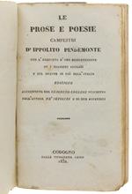 Prose E Poesie Campestri Con L'Aggiunta D'Una Dissertazione Su I Giardini Inglesi E Sul Merito In Ciò Dell'Italia. Edizione Accresciuta Del Giardino Inglese Descritto Dall'Autore Nè Sepolcri E Di Due