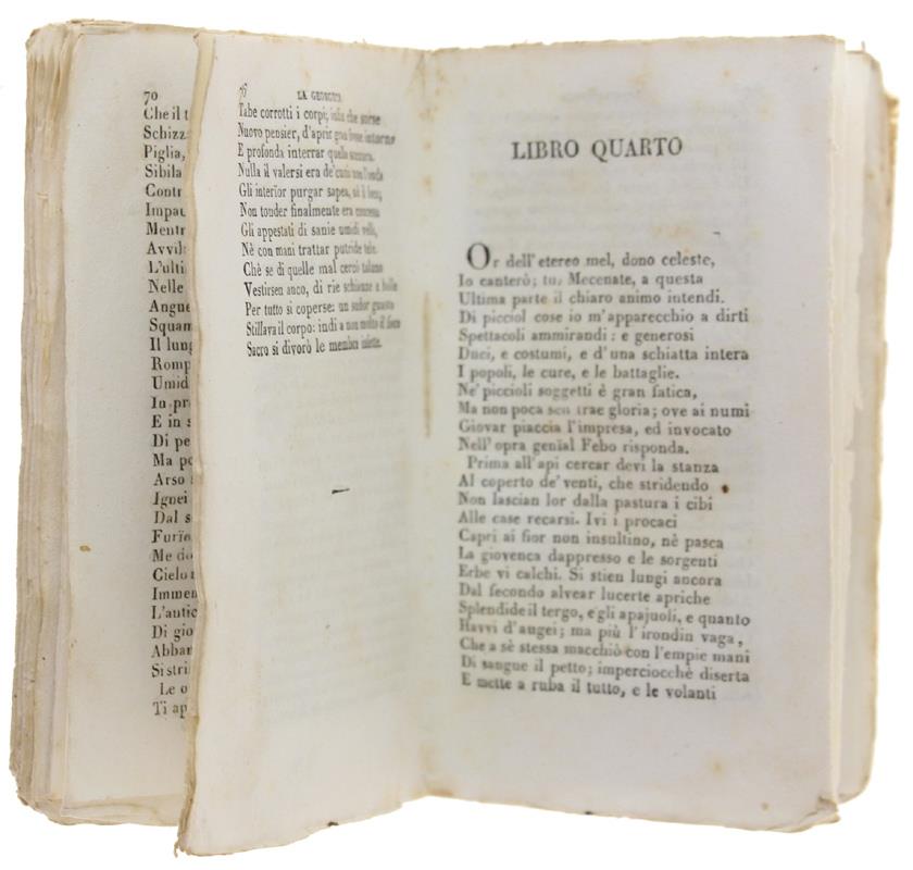 La Georgica E Le Poesie Minori Tradotte Da Cesare Arici. Biblioteca Universale Di Scelta Letteratura Antica E Moderna, Iv