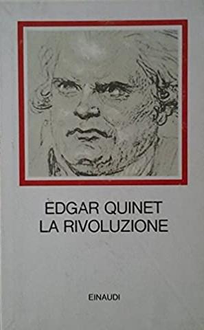 La Rivoluzione - Edgar Quinet - copertina