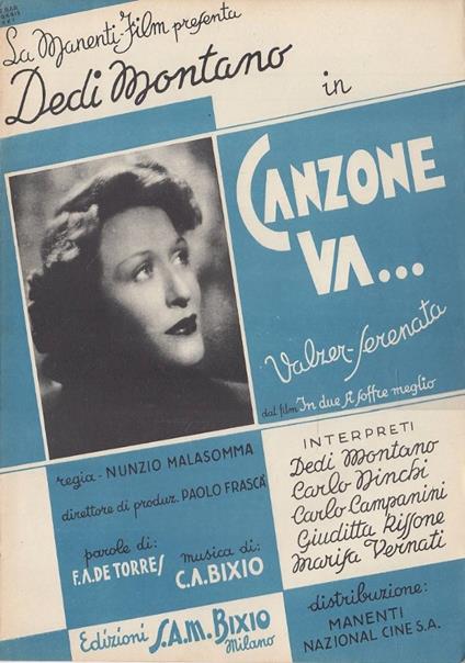 Canzone va.. - copertina