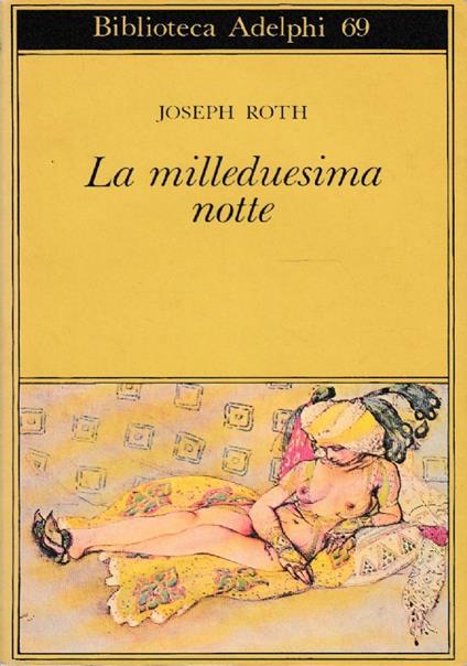 La milleduesima notte - Joseph Roth - copertina