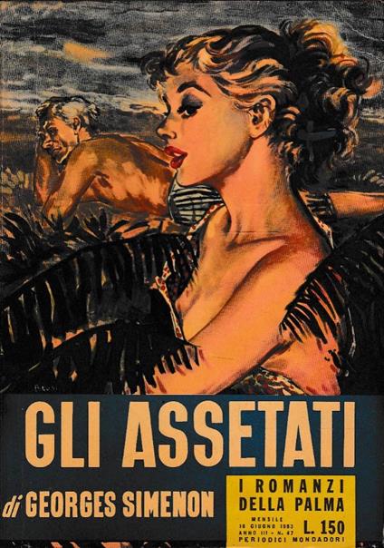 Gli assetati - Georges Simenon - copertina