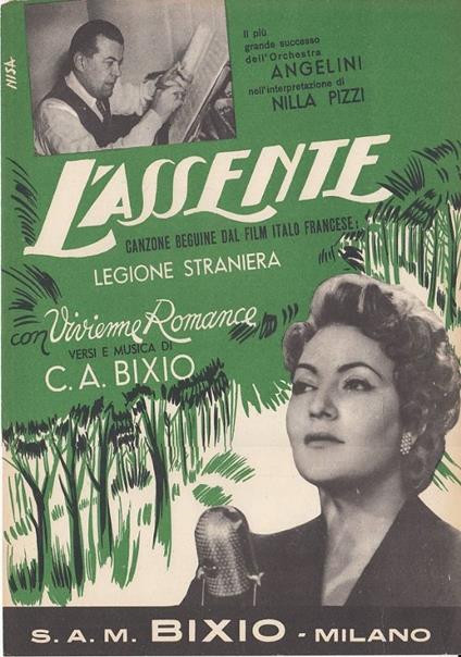 L&rsquo;assente - copertina