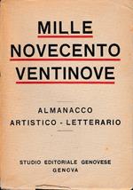 Millenovecentoventinove, Almanacco Artistico-Letterario