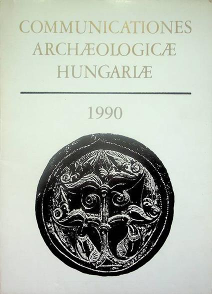 Communicationes archaeologicae Hungariae: 1990 - copertina