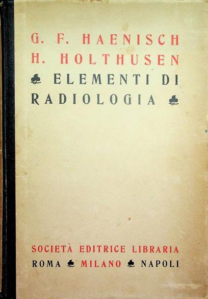 Elementi di radiologia: manuale per medici e studenti - copertina