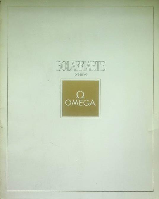 BolaffiArte presenta Omega - copertina