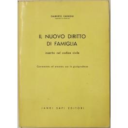 Il nuovo diritto di famiglia inserito nel codice civile. Commentato ed annotato con la giurisprudenza - copertina