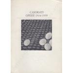 Casorati Opere 1914/1959. Mostra a cura di Mitzi Sotis. Catalogo a cura di Maurizio Fagiolo
