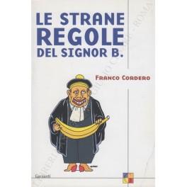 Le strane regole del Signor B - copertina