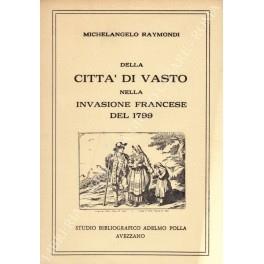 Della cittˆ di Vasto nella invasione francese del 1799 - copertina