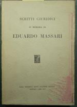 Scritti giuridici in memoria di Eduardo Massari